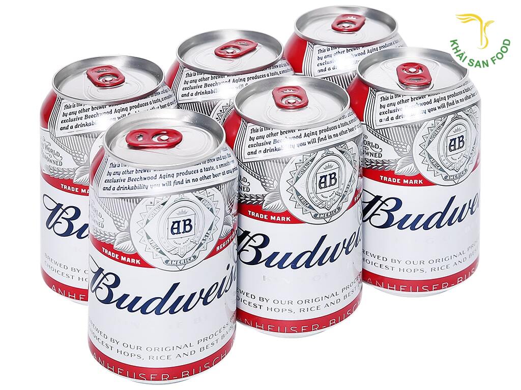 Budweiser là một thương hiệu bia danh tiếng từ Mỹ được bán tại nhiều đại lý tại TPHCM