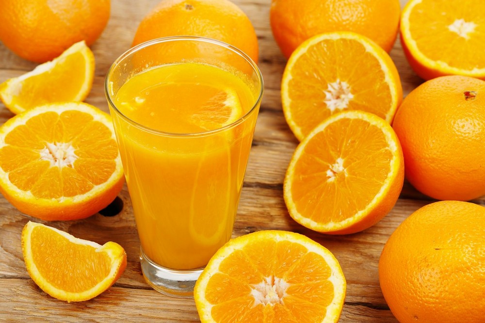 Lợi ích sức khỏe của nước cam
