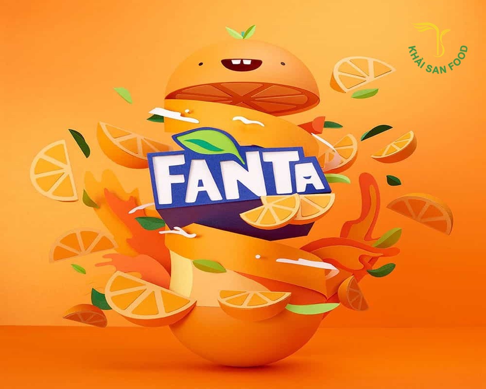 Fanta là một trong những thương hiệu nước ngọt nổi tiếng của Tập đoàn Coca Cola
