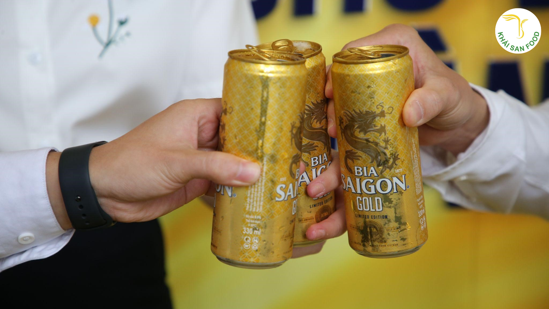 Saigon Gold là một sản phẩm của thương hiệu Bia Sài Gòn 