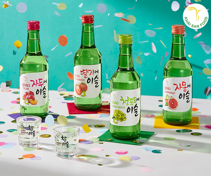 Rượu Soju nổi tiếng của Hàn Quốc