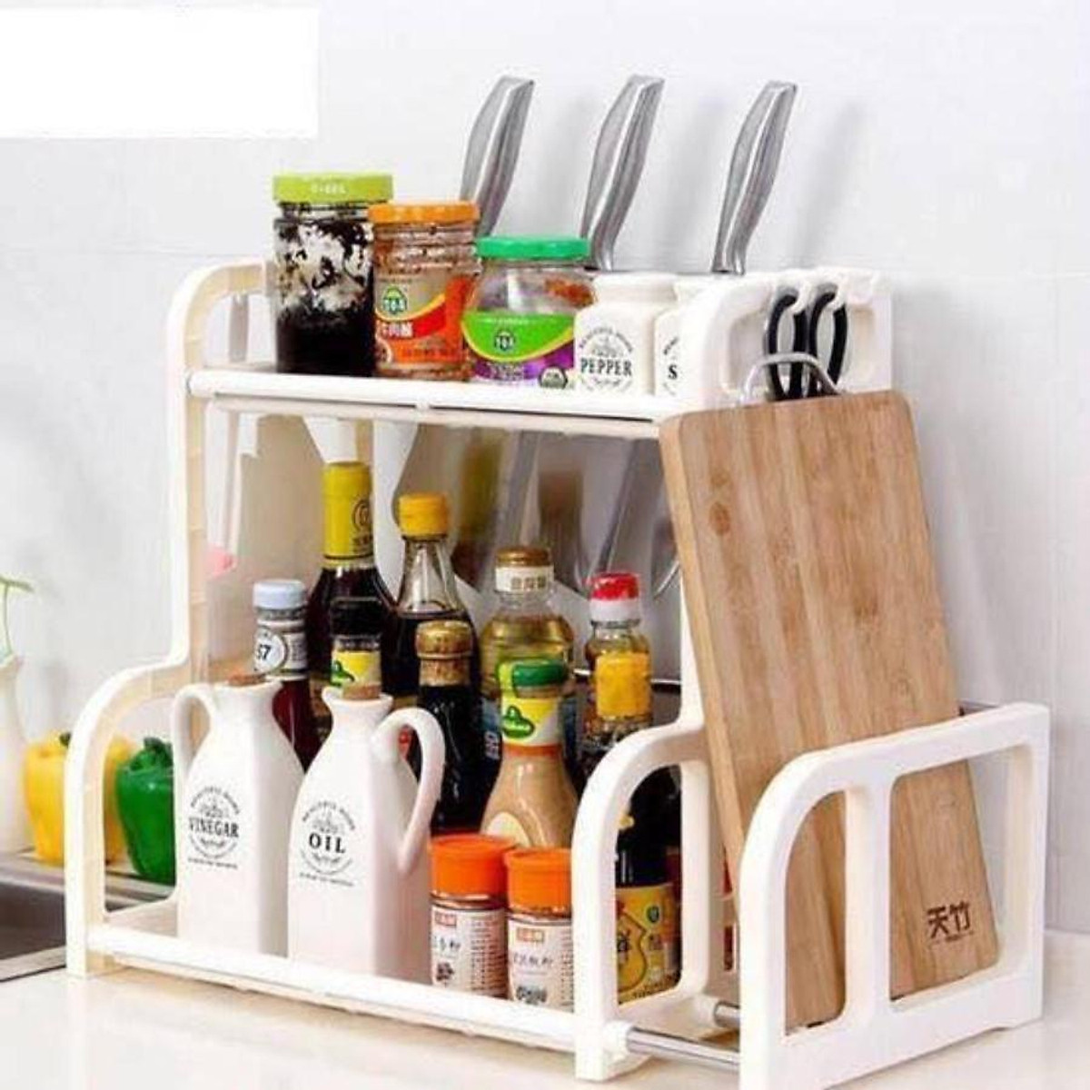 Kệ đựng gia vị là gì? Các loại kệ phổ biến