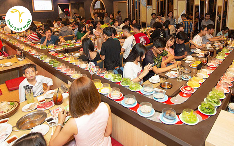 Tiềm năng phát triển mô hình nhà hàng buffet rất lớn nhờ vào đông đảo khách hàng sử dụng dịch vụ