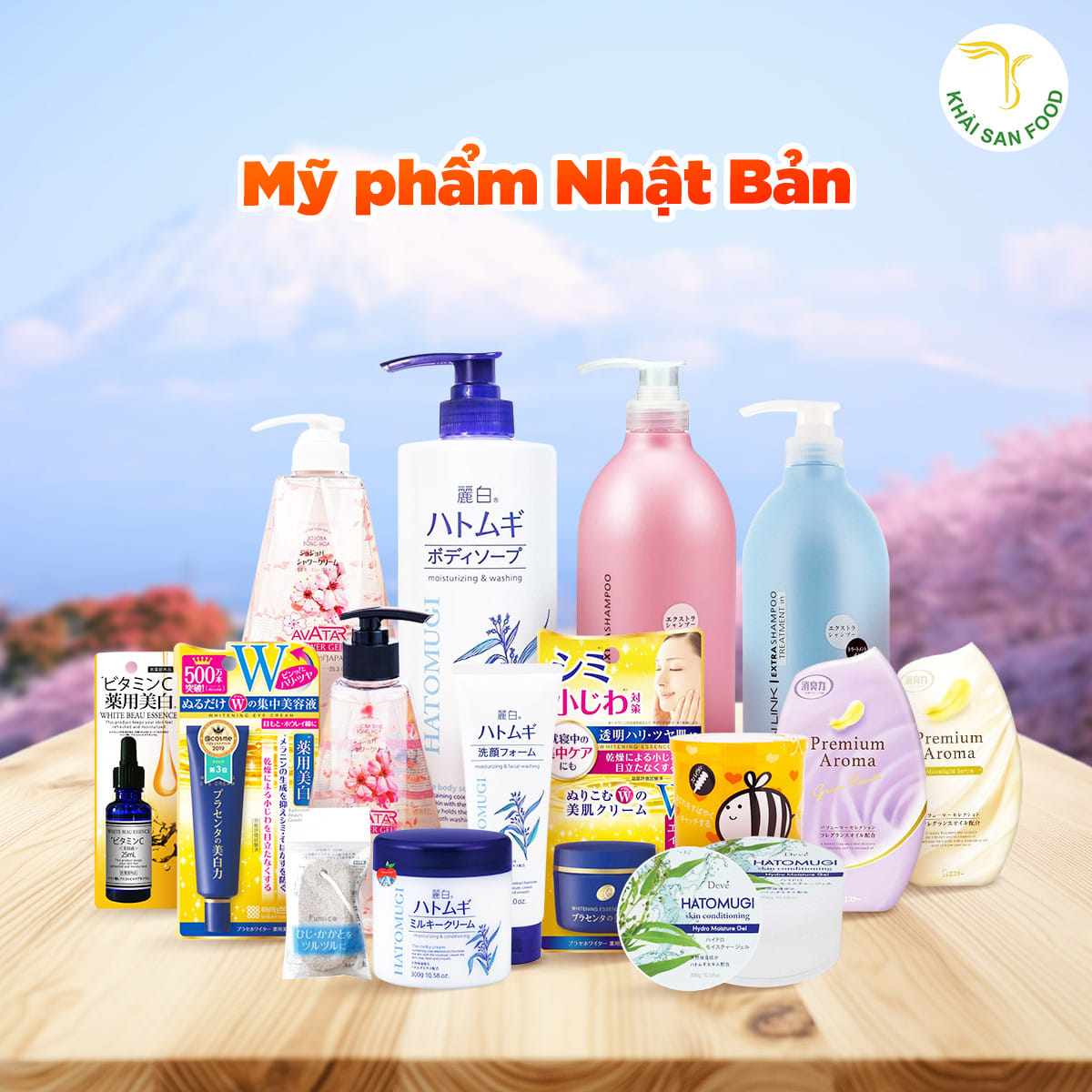 Đa dạng sản phẩm Nhật Bản