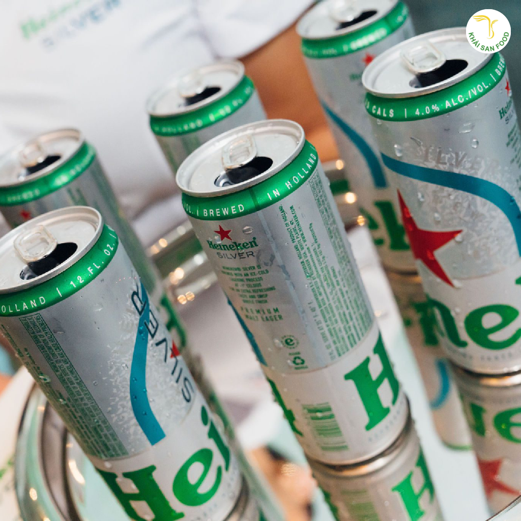 Bia Heineken Bạc là dòng sản phẩm mới được phát triển từ công thức bia Heineken truyền thống