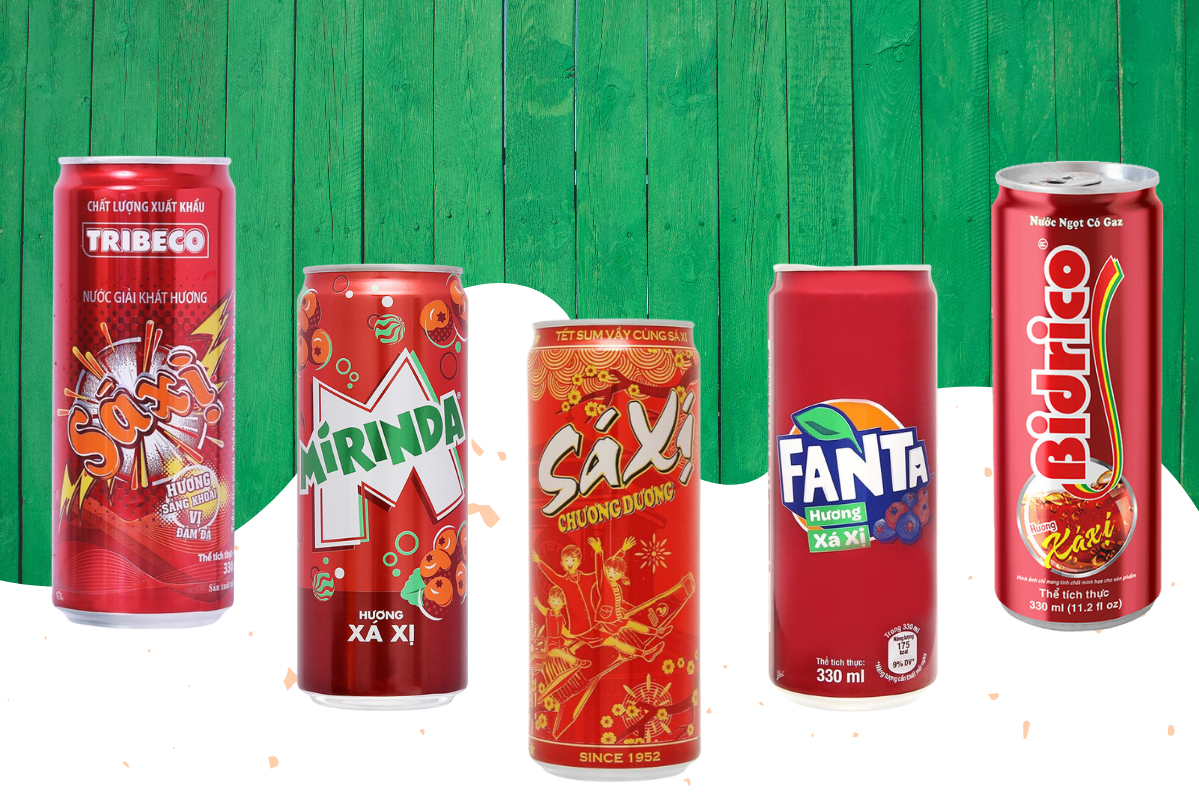 nước ngọt xá xị giá bao nhiêu