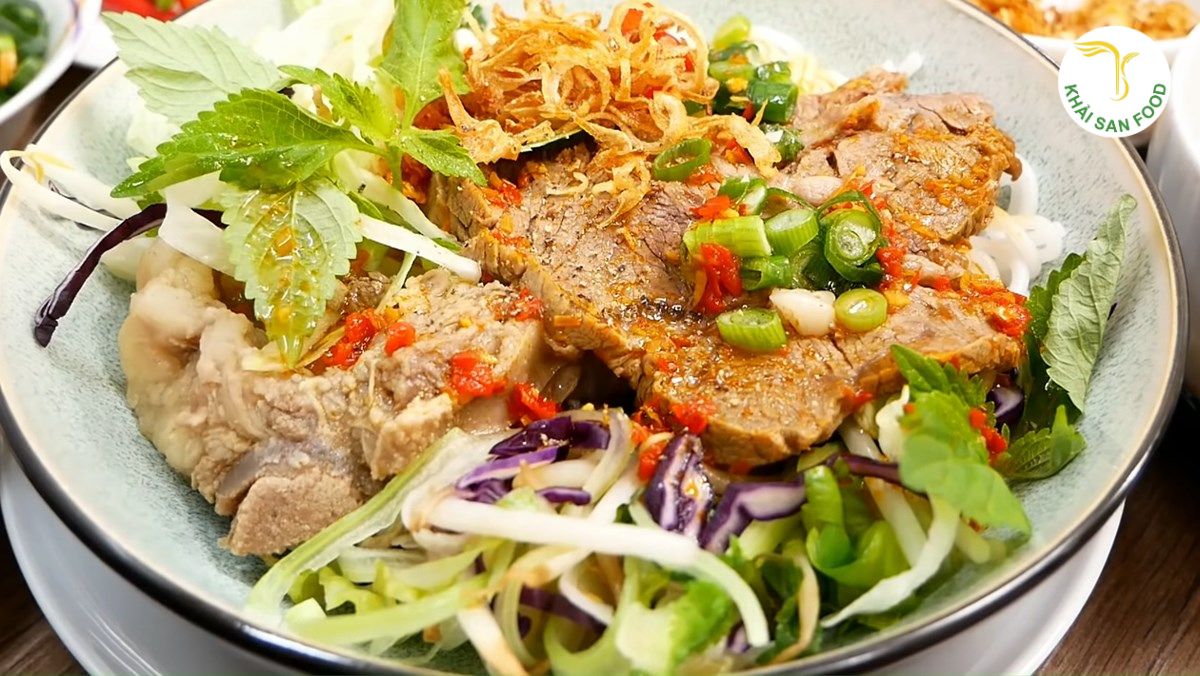 Bún khô ăn với gì Bún khô ăn với gì