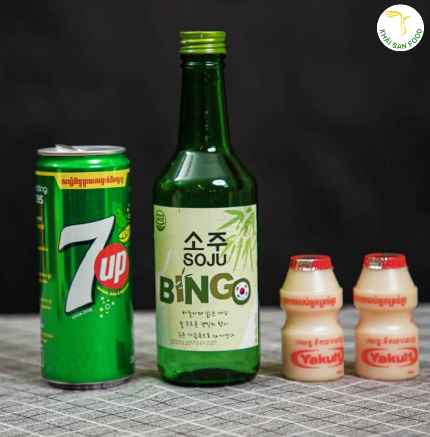 Hướng dẫn cách pha 7UP với Yalkut đơn giản 