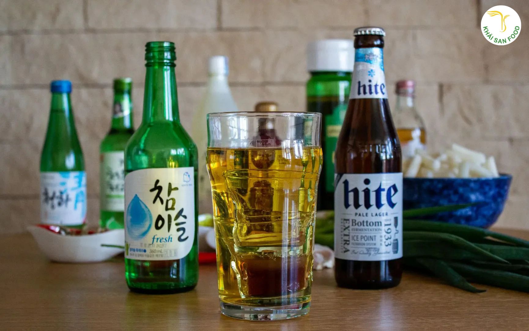 Soju pha với gì Soju pha với gì