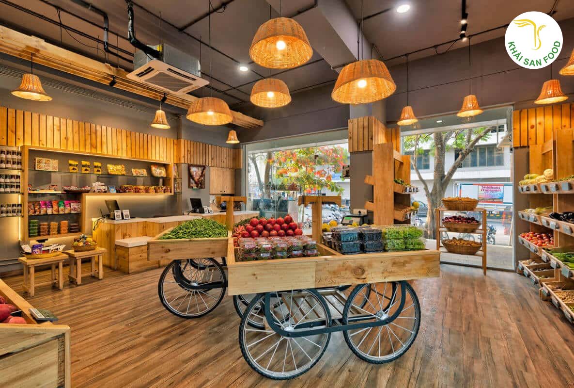 Cửa hàng organic food Cửa hàng organic food