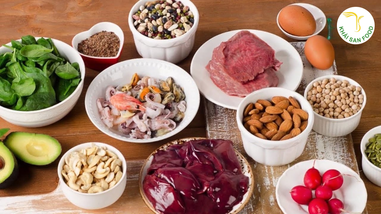 Thức ăn chứa kẽm