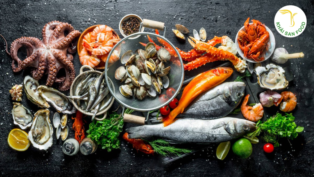 Bán hải sản đông lạnh