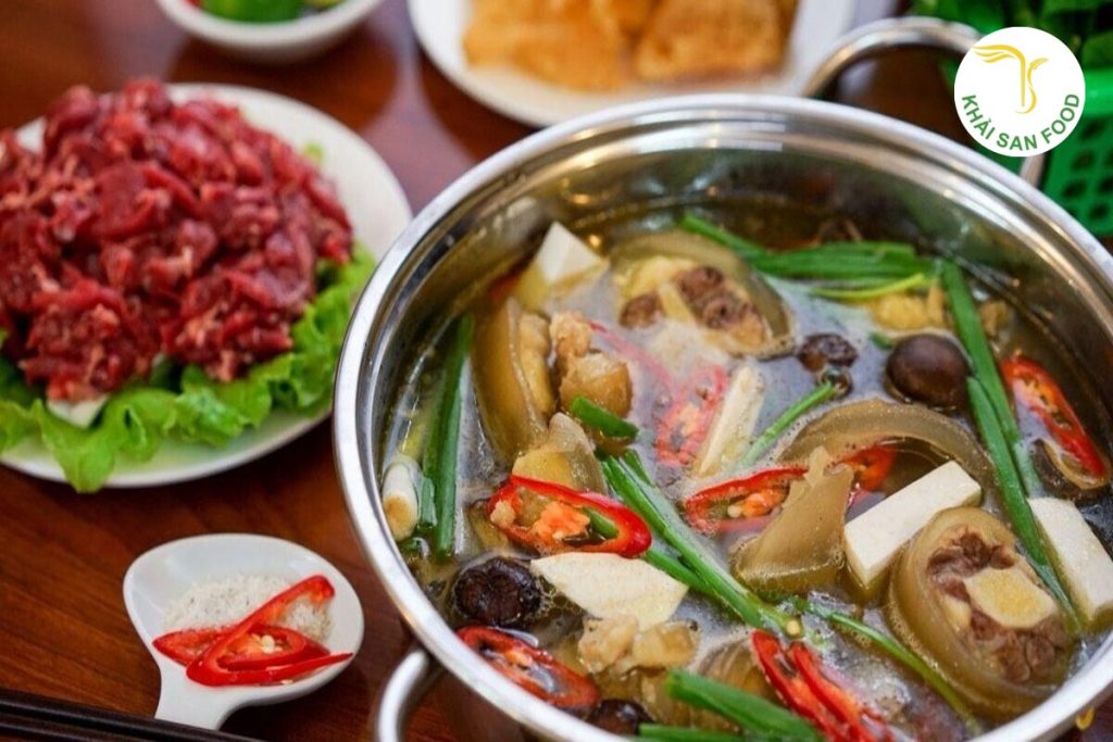 cách nấu lẩu bò