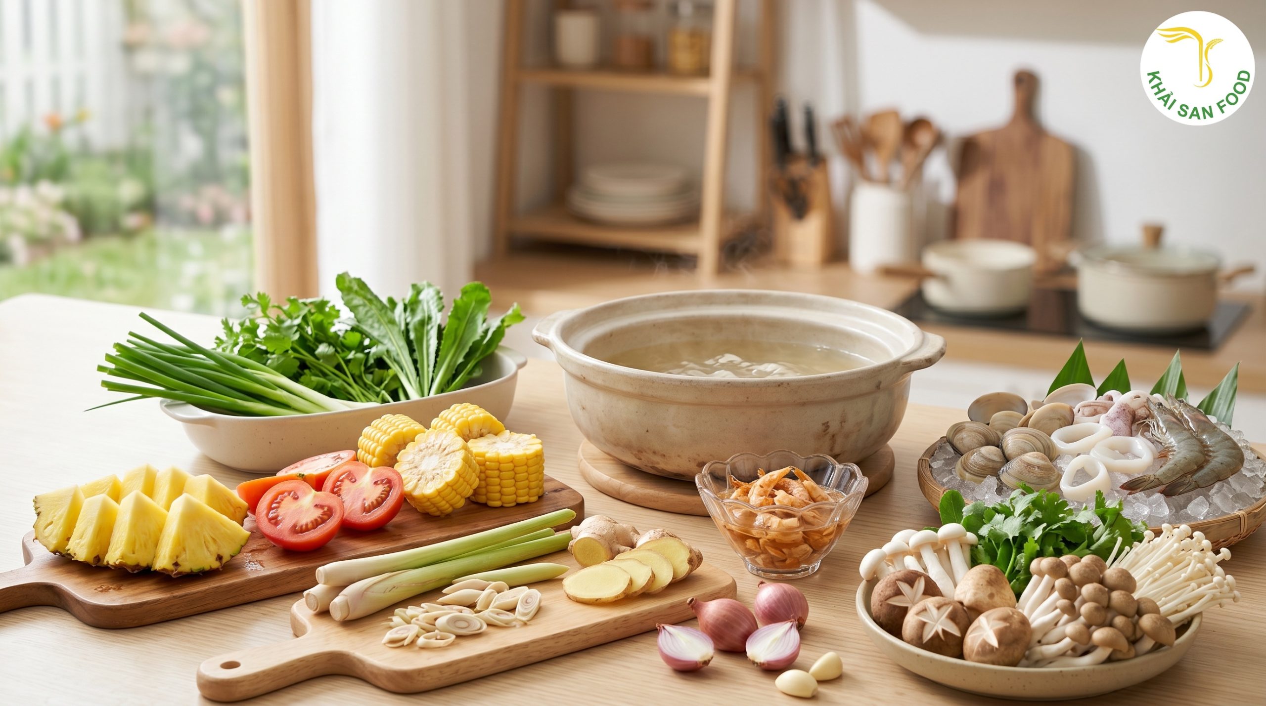 5. Gợi ý cách làm nước lẩu hải sản thanh ngọt ăn kèm