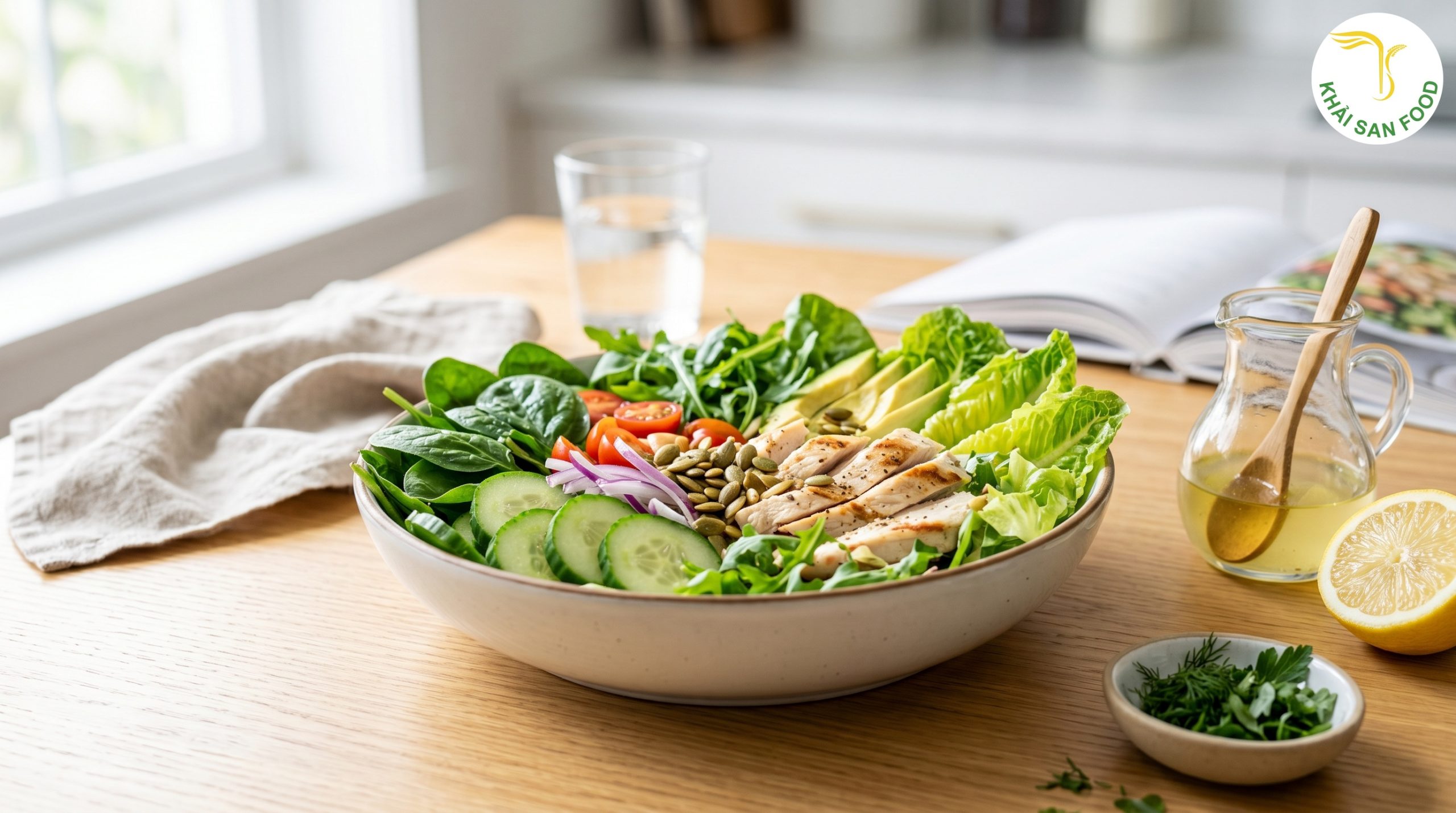 6 nguyên tắc vàng trong cách làm salad trộn giảm cân