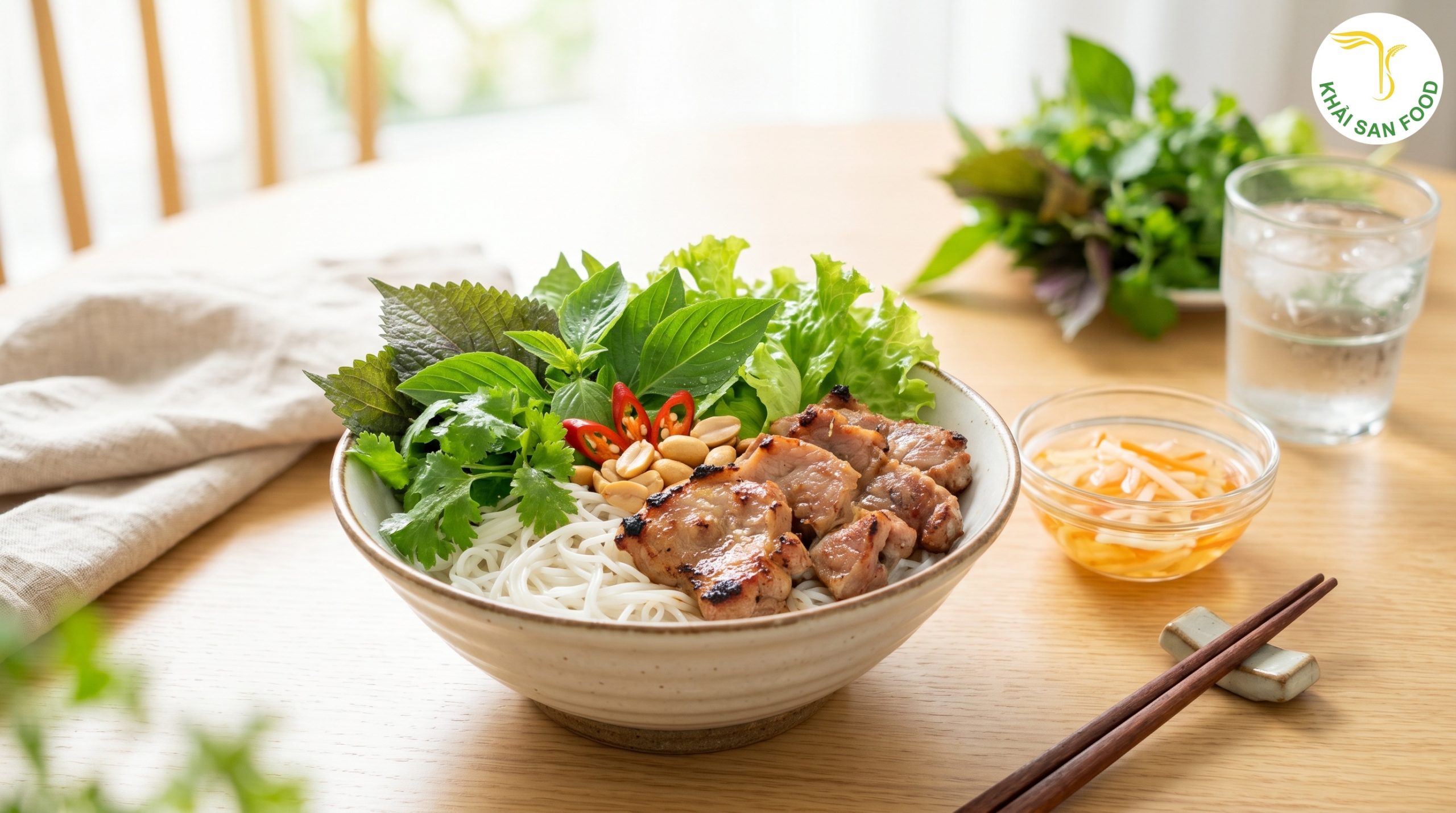 Bí Quyết Trong Cách Làm Bún Thịt Nướng Miền Bắc Thơm Mềm