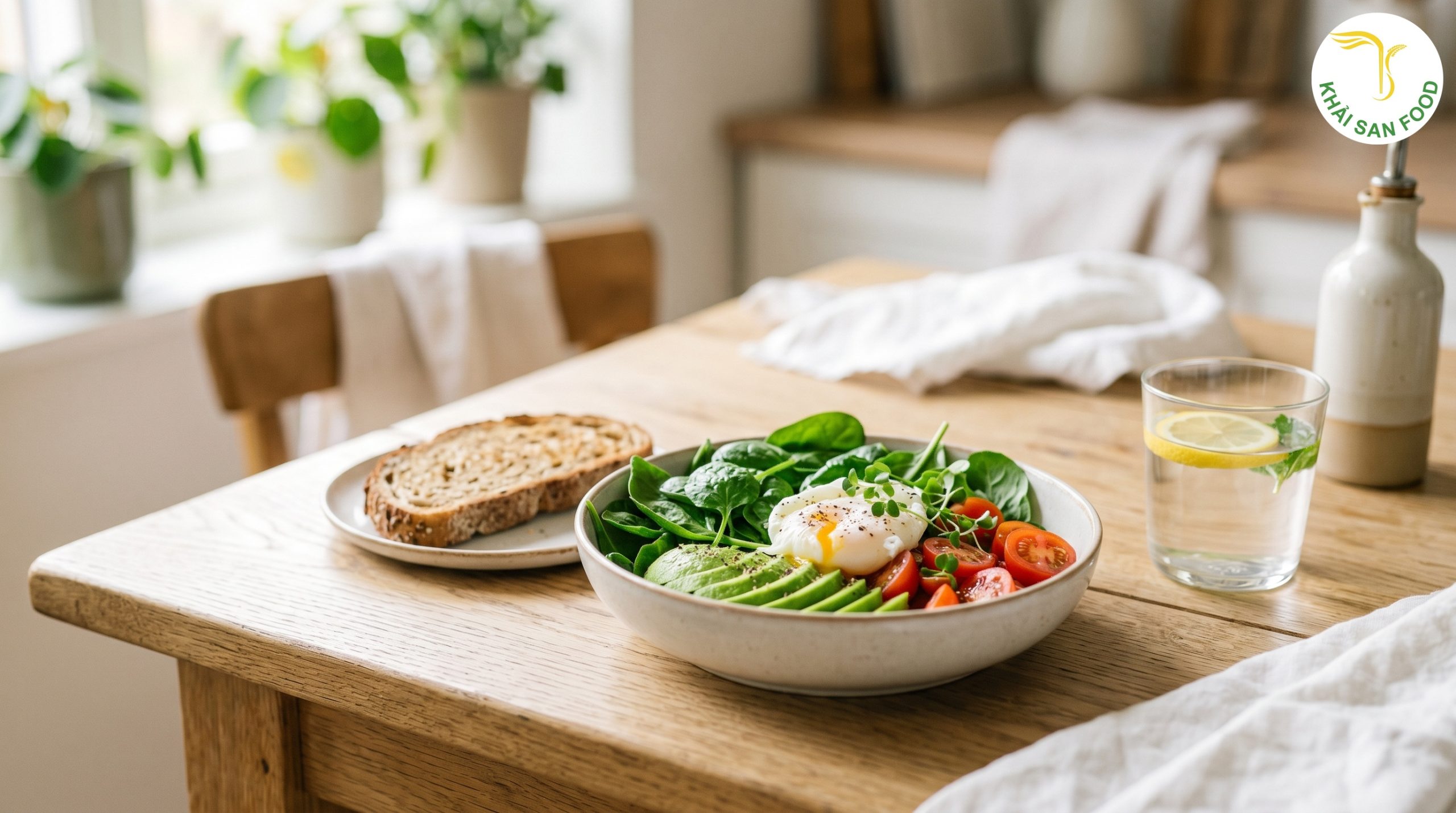 chế độ ăn healthy