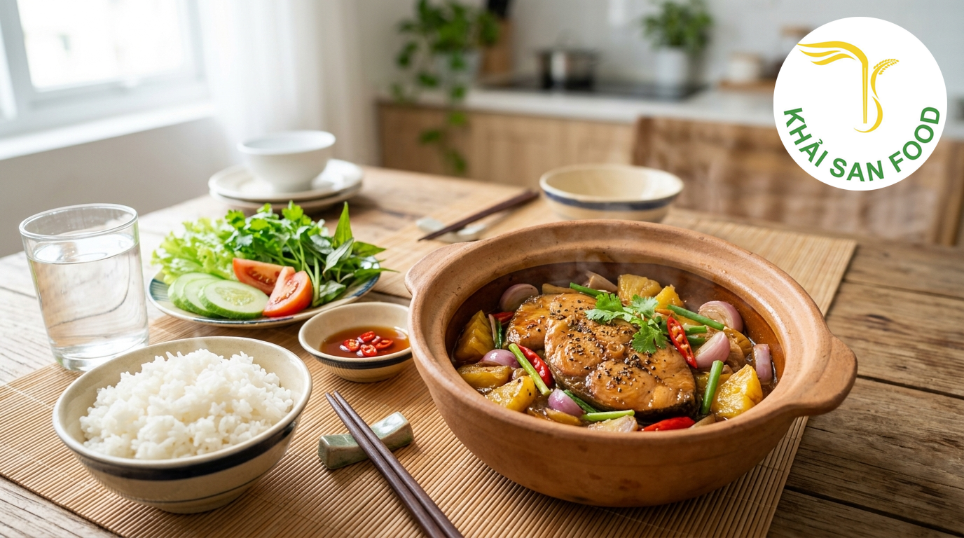 cá ngừ kho thơm